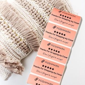 100 Thank You Stickers